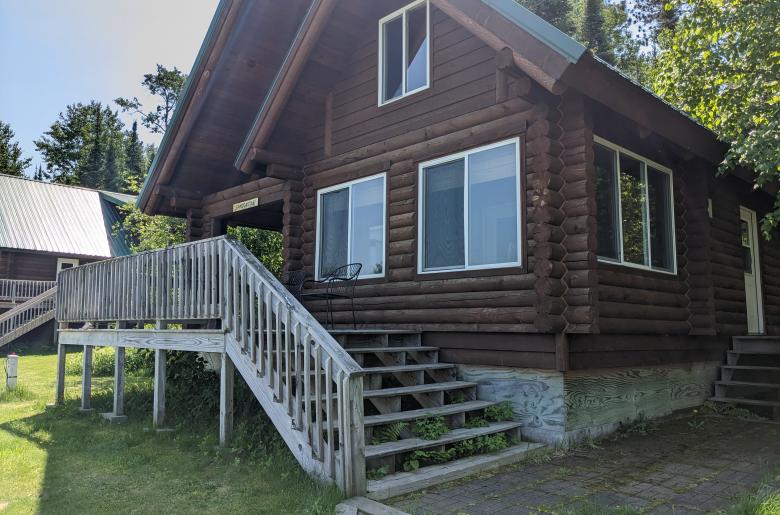 Sandcastle cabin at Pehrson Lodge.